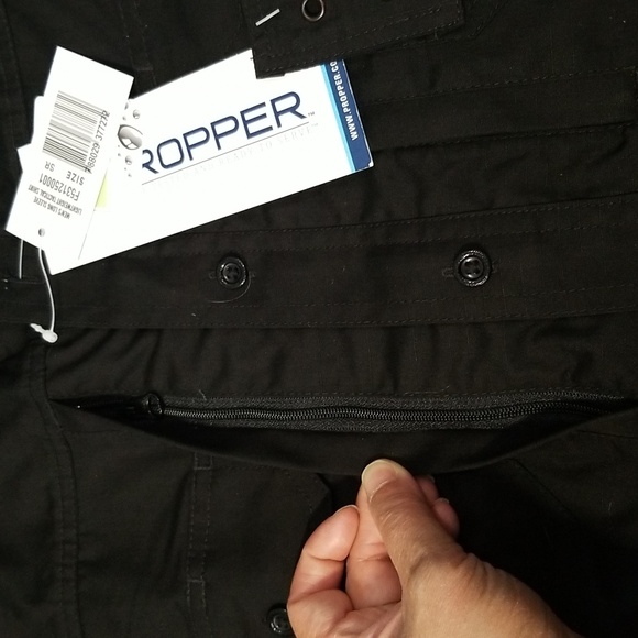 Propper Men's Long Sleeve Lightweight Tactical Shirt SR In Black F531250001 - Picture 3 of 6